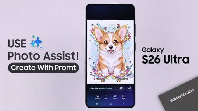 Samsung S26 Ultra: How to Use AI Photo Assist [Galaxy AI Guide]