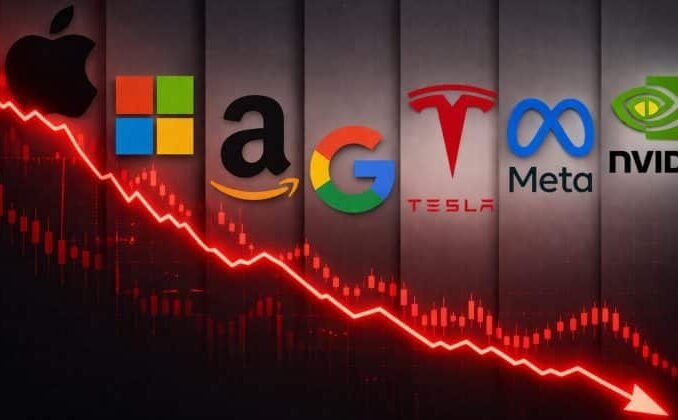 Tech stocks lead Friday selloff as crypto breaks lower and gold and silver spike