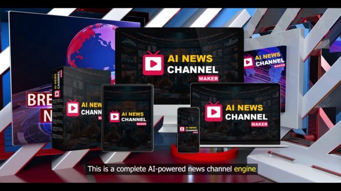 AI News Channel Maker OTO 1 To 9 & Bonuses - ALL 9 AI News Channel Maker Upsell Links Here