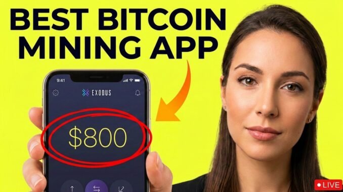 BITCOIN MINING APP | TOP crypto app for Android & iPhone ( Withdraw BTC )