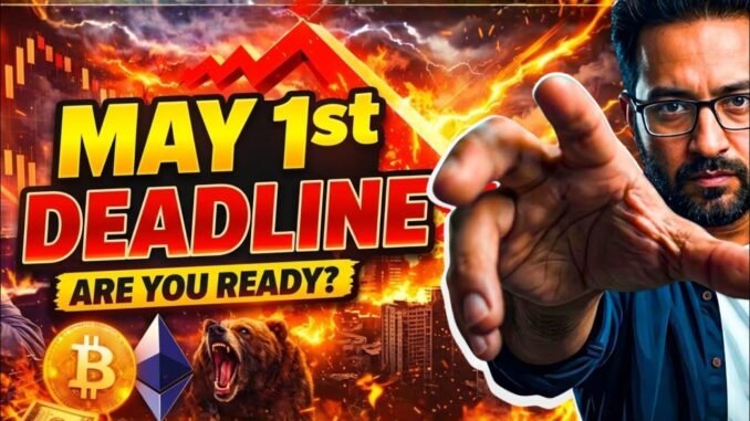 DEADLINE 1 MAY: Latest Crypto Market News Today & BTC - ETH Analysis
