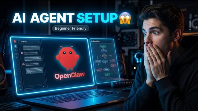 OpenClaw Full Tutorial for Beginners: How to Setup Your First AI Agent