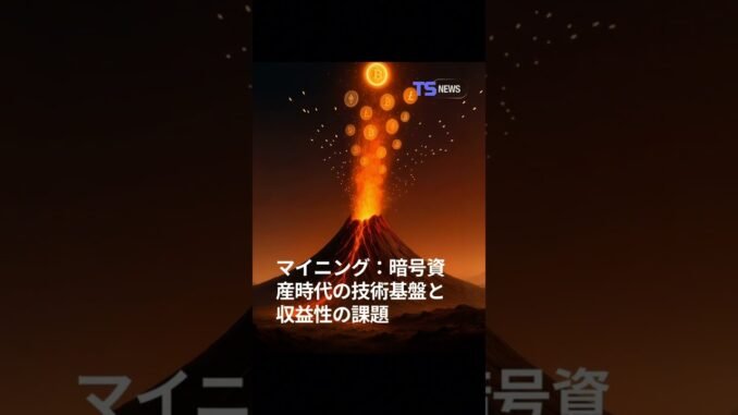 ⛏️ マイニング：暗号資産時代を支える技術基盤