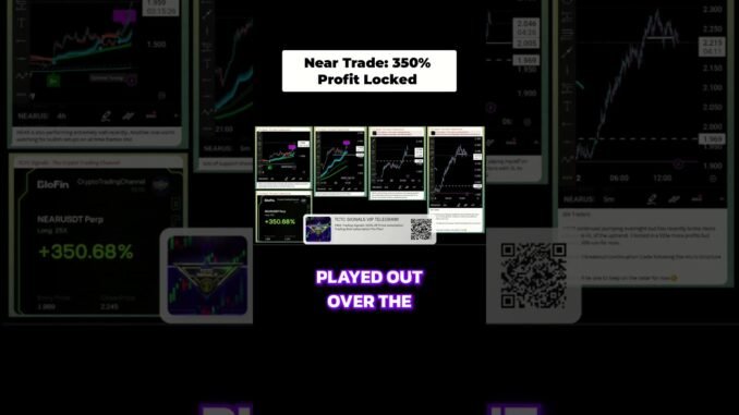 350% NEAR Profit While Sleeping - Crypto Trading Secrets Revealed! #cryptotrading #altcoins #bitcoin