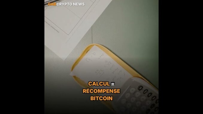 C'est quoi le mining Bitcoin vraiment #Shorts
