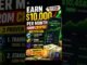 Earn $10000 Per Month From Crypto #cardano #crypto #cryptocurrency  #cryptonews #cryptotrading