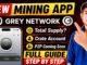 Grey Network Mining App Full Guide 2026 | Create Account, P2P Coming Soon & Total Supply Explained