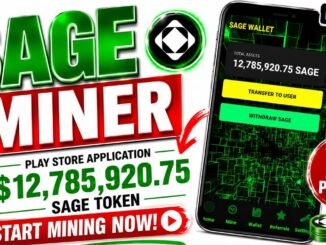 How To Mine SAGE Token On Mobile (Beginner Guide 2026)