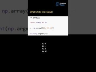 Python Coding Quiz for Data Science Beginners #shorts #ytshorts #coding #python #ai #yt