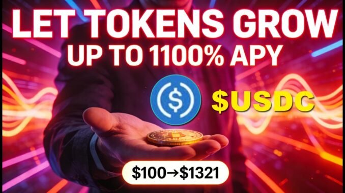 The 2026 Ultimate Guide — From Zero to 18.48%% APY With USDC token Staking