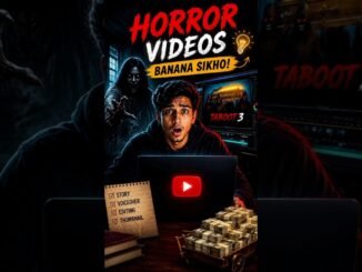 AI Se Horror Videos Kaise Banaye? 😨 Complete YouTube Guide 2026p