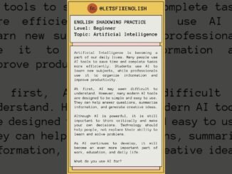Can AI Really Save You Time? | English Shadowing Practice for Beginners
