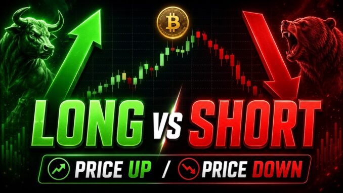 Long vs Short in Crypto Futures Explained for Beginners