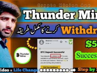 New Crypto Mining Application | Thunder Mine Cloud Mining App | Thunder Mine Invitation Code