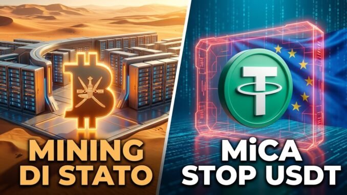 Oman: Mining di Stato e MiCA scuote USDT in Europa