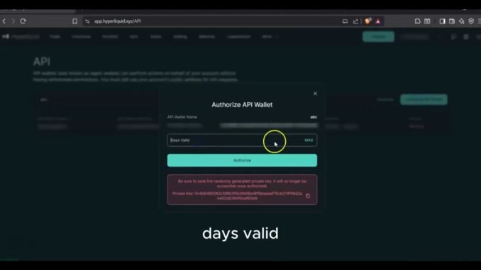RealmForge World — Hyperliquid Setup Guide (Connect Your Crypto Account)