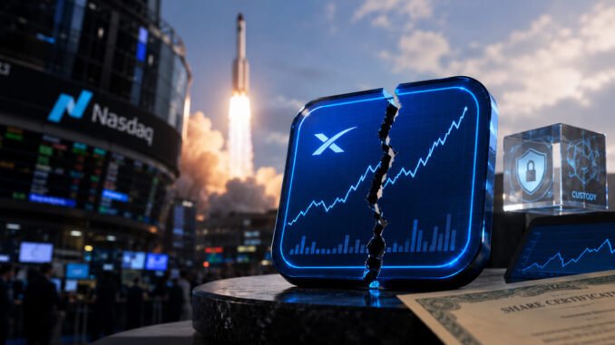 SpaceX’s IPO exposes the first crack in tokenized stocks – fragmented ownership and allocation