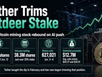 Tether Trims Bitdeer Stake After AI Push Lifts Bitcoin Mining Stock