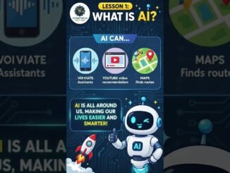 What Is AI? 🤖 | Lesson 1 | Artificial Intelligence for Kids & Beginners
