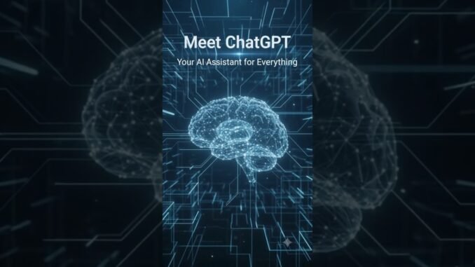 What is ChatGPT? Complete Beginner Guide in 30 Seconds | AI Explained #openai #aividyasetu #chatgpt