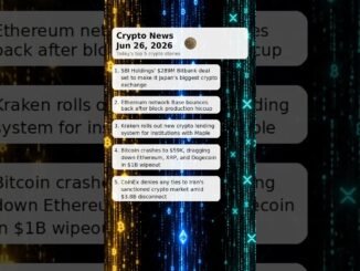 ₿ Crypto News - Jun 26, 2026 #Shorts