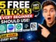 5 FREE AI Tools Every Beginner Should Use in 2026#YouTubeLearning, #AIWealthHub