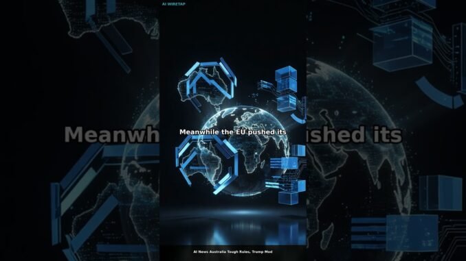 AI News: Australia Tough Rules, Trump Model Control & EU Delay | Jul 21