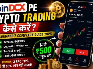 Coindcx Pe Crypto Trading Kaise Kare? | Beginner's Complete Guide 2026 (Hindi)