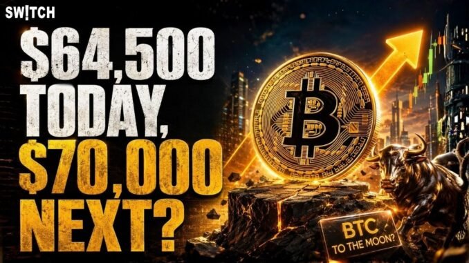 Crypto Market Pulse: BTC $64,500 Today Is $70,000 Next? । Top News of The Day। Powered by CoinSwitch