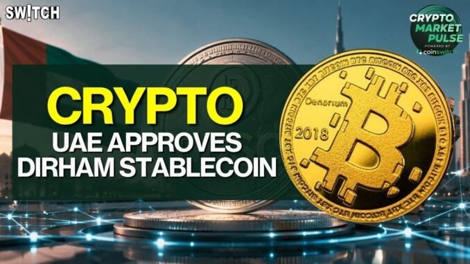Crypto Market Pulse: UAE Approves Dirham Stablecoin । Top News of The Day। Powered by CoinSwitch