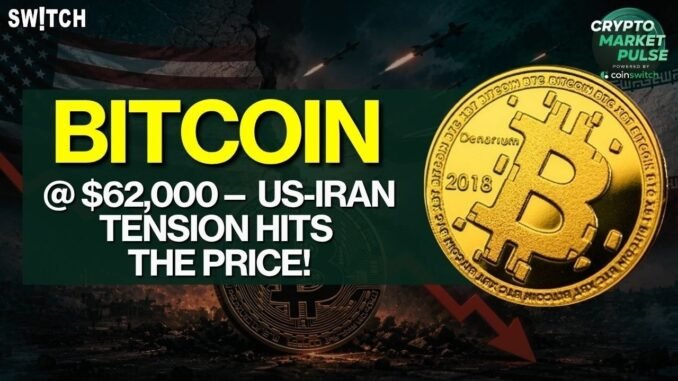 Crypto Market Pulse: US-Iran Tension Hits BTC Price!। Top News of The Day। Powered by CoinSwitch