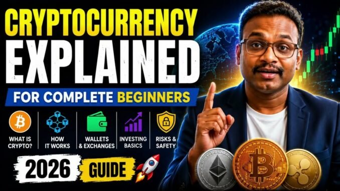 🏆  Cryptocurrency Explained for Complete Beginners 2026 Guide