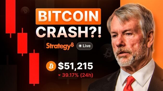 LIVE: BITCOIN CRASHING? Michael Saylor on BTC & MSTR Prediction 2026