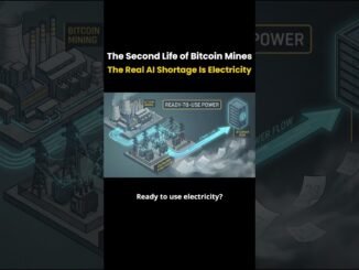The Real AI Shortage Is Electricity #AIInfrastructure #BitcoinMining #PowerGrid #AIDataCenter #AI