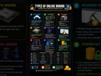 Types of Online Mining Explained Crypto Mining Guide for Beginners 💰⛏️ #OnlineMining #CryptoMining