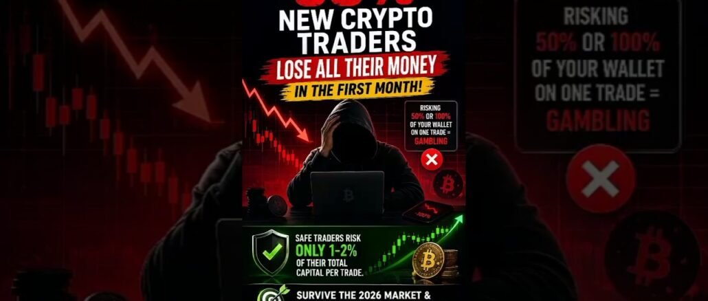 Why 90% of Crypto Beginners Lose Money! 🛑 #shorts