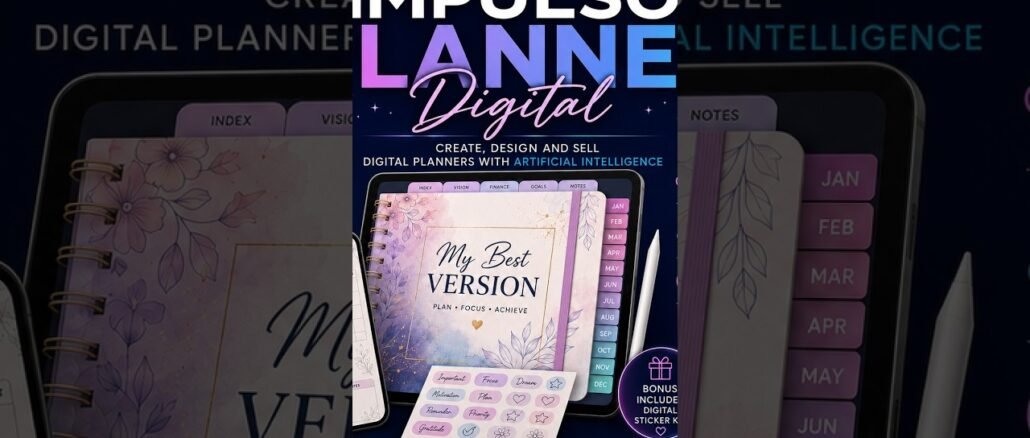 AI Digital Planner Guide I Impulso Planner U.S. Edition
