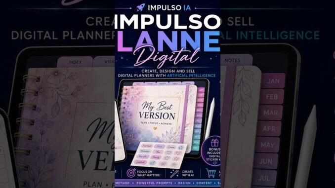 AI Digital Planner Guide I Impulso Planner U.S. Edition