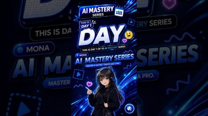 AI Mastery Series – Day 1 | Complete Beginner Guide to AI Editing (2026) 🚀 # #editortraining