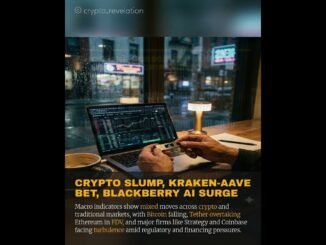 Crypto Slump, Kraken-aave Bet, Blackberry Ai Surge | #cryptonews #shorts