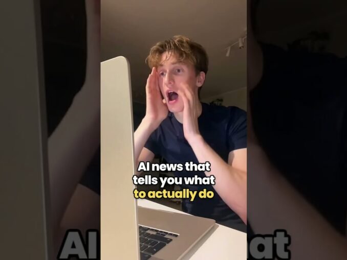 Finally, AI news that gives you actionable steps instead of just pure hype 🤯👇 #ai #aiskills #aitools