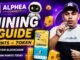 How to Mine ALPHEA (ALP) | New AI L1 Blockchain Mining | Today Crypto Airdrop 2026