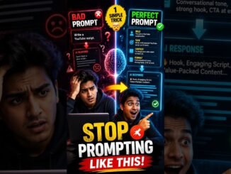 Stop Prompting Like This! 🤯 Beginner’s Guide to Better AI Prompts #technology #smartphone #techtips