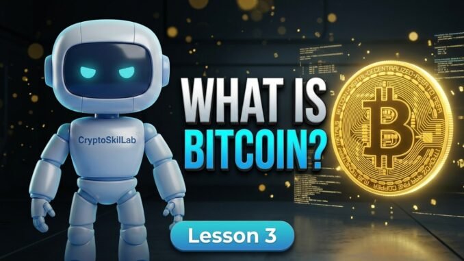 What Is Bitcoin? | Bitcoin Basics Explained Simply | Complete Beginner Guide | CryptoSkillLab