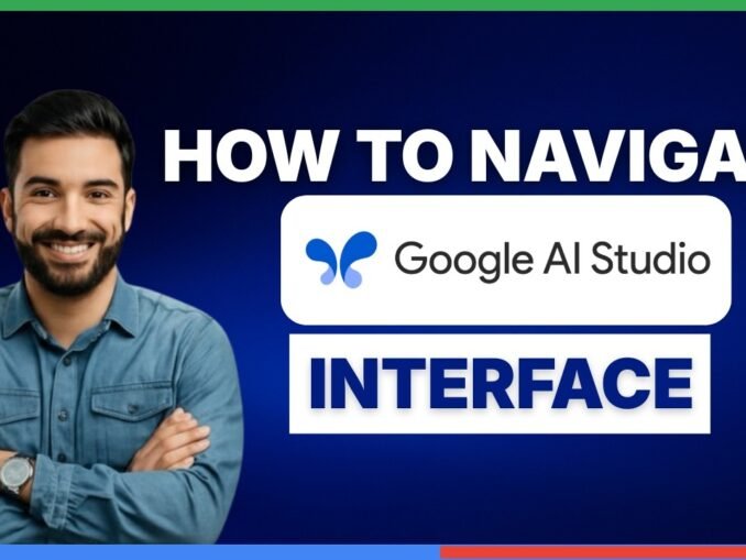how to navigate google ai studio interface[2026 Full Guide]