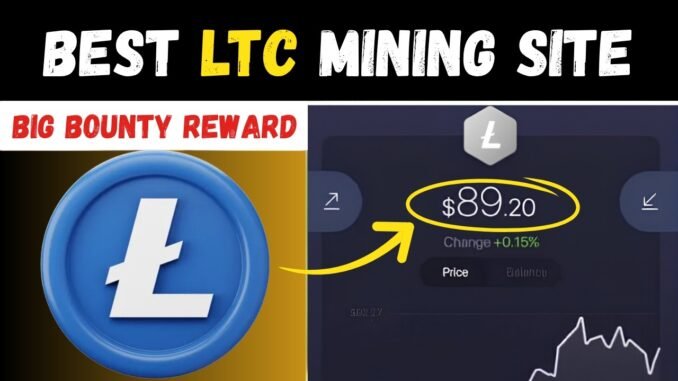 Best New LTC Mining Website 2026 🤑 | Crypto Cloud Mining | Crypto Mining Platform || Crypto