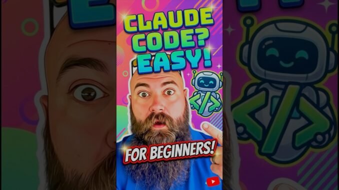 Claude Code Just Changed How Beginners Code 🤯 #claudecode #code #beginners
