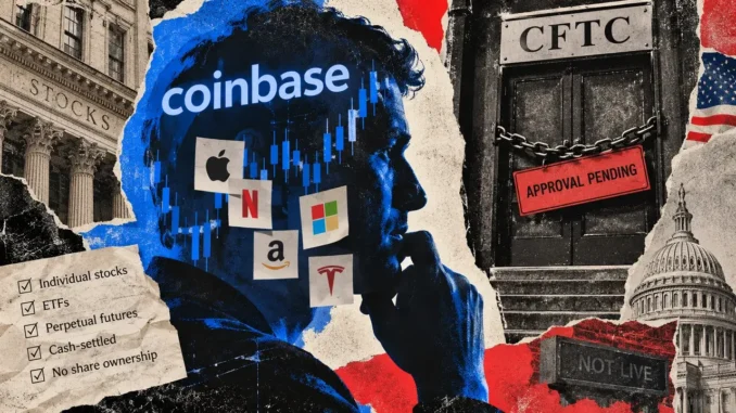 Coinbase US stock perpetuals await CFTC approval