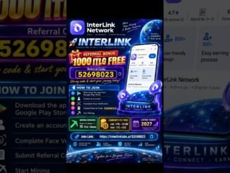 🚀 InterLink Network | 1000 ITLG FREE 🎁 | Referral Code 52698023 | Mining Guide 2026 🔥
