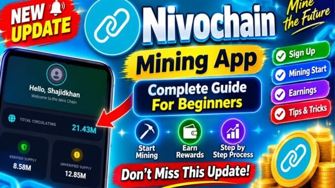 Nivochain Mining App Full Review And Early Access Setup Guide For Beginners